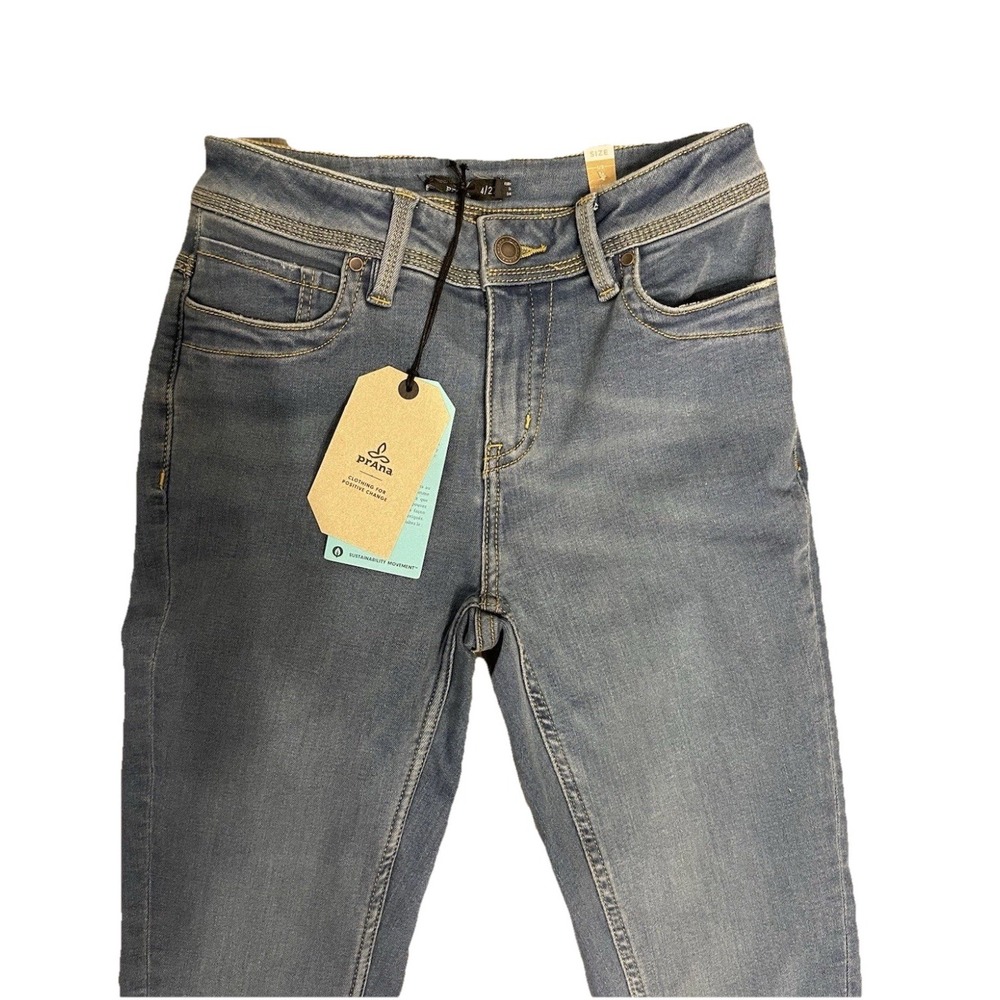 NWT PRANA Soma Jean Slim Fit Classic Blue (1961681) Size 4/27 - Picture 3 of 4
